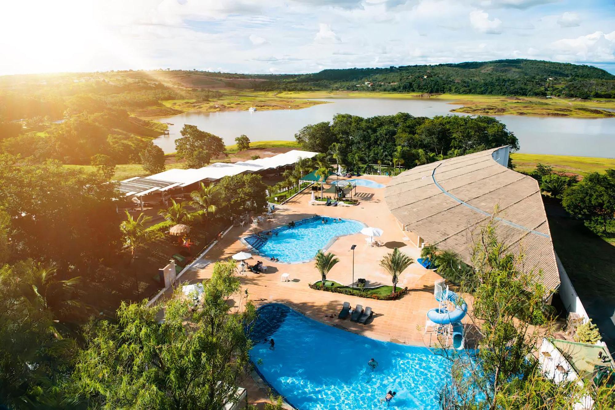 Apartamento de Luxo, Enseada Náutico Caldas Novas Exterior foto